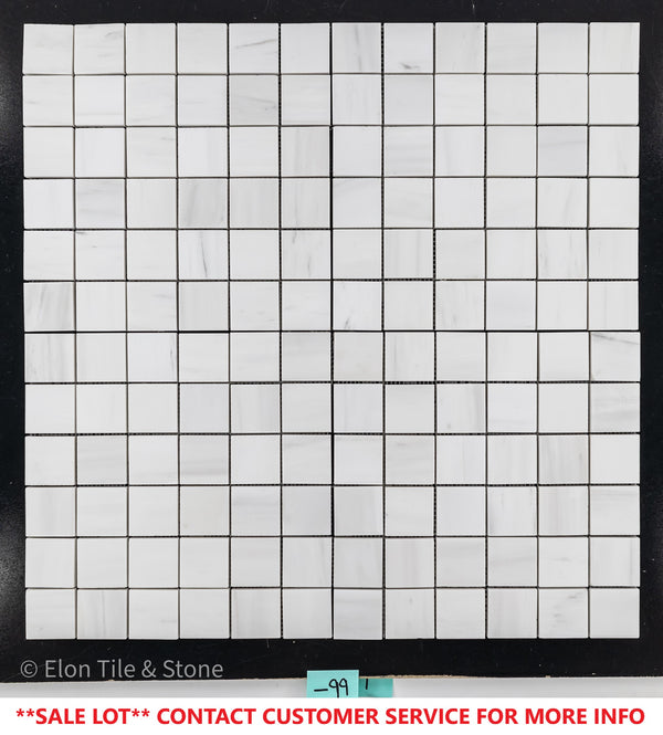 Dolomite 2" x 2" Square Mosaic Honed