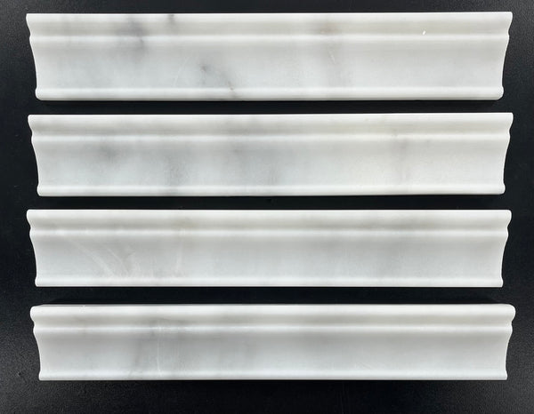 Ice White Capital Molding Honed