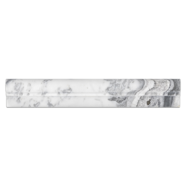 Royal White Ogee Molding Honed