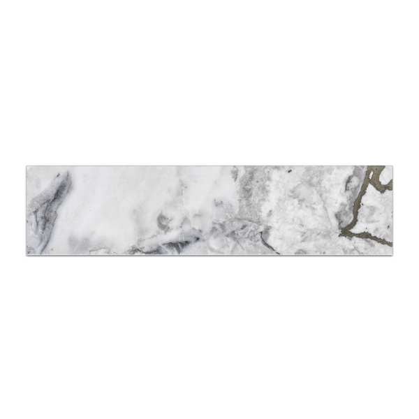 Blanco real 3" x 12" pulido