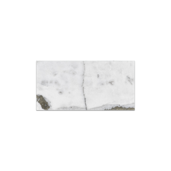 Blanco real 3" x 6" pulido