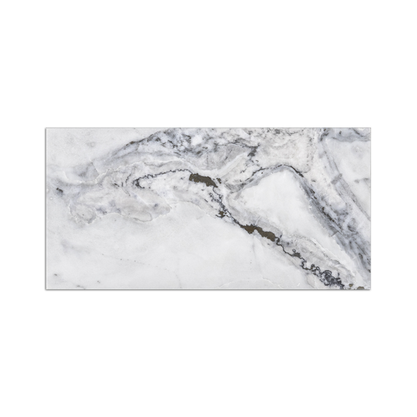 Blanco real 6" x 12" pulido