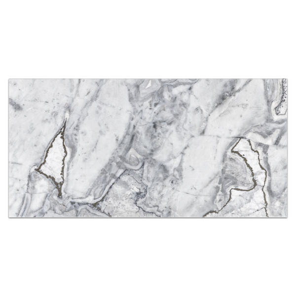 Blanco real 12" x 24" Pulido