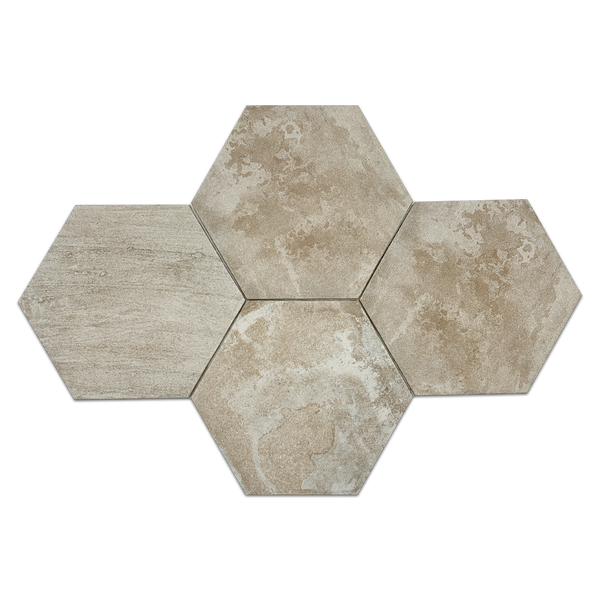 Downtown Boston Hexagon 11.2" x 12.7" - Elon Tile & Stone