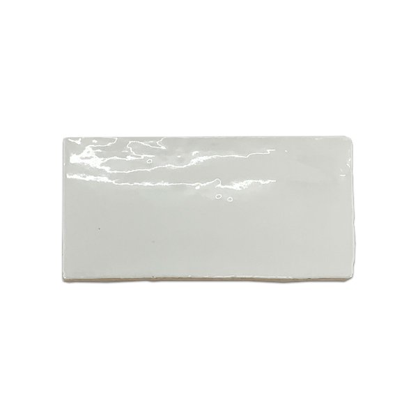Hampton White 3" x 6" Glossy - Elon Tile