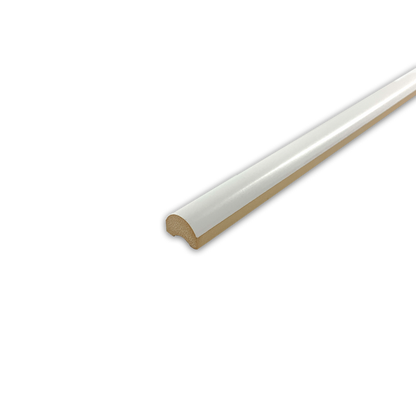 Hampton White Pencil Molding Matte - Elon Tile