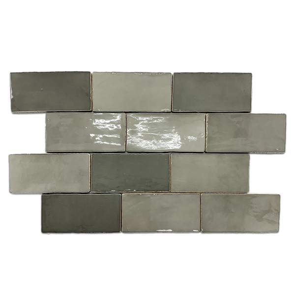 Hampton Taupe 3" x 6" Glossy - Elon Tile