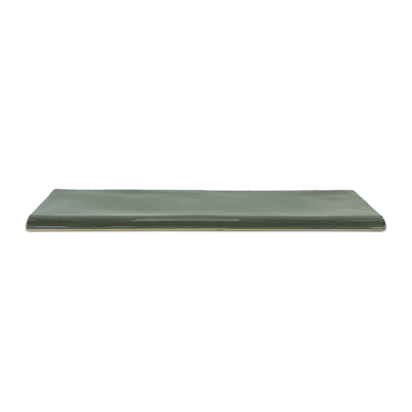 Hampton Taupe 3" x 12" Bullnose Glossy - Elon Tile