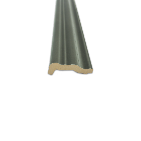 Hampton Taupe 2" x 12" Chair Rail Molding Glossy - Elon Tile