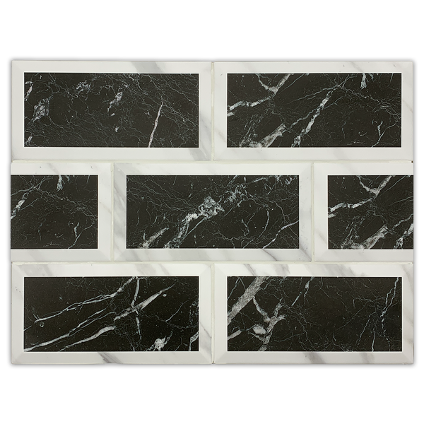 Bulvar 2 Tone 4" x 8" Beveled Matte Ceramic - Elon Tile