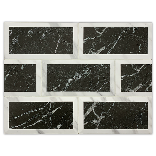 Bulvar 2 Tone 4" x 8" Beveled Matte Ceramic - Elon Tile