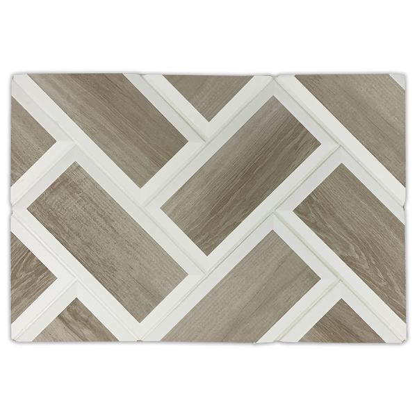 Tensta 2 Tone 4 "x 8" Beveled Matte Ceramic - Elon Tile