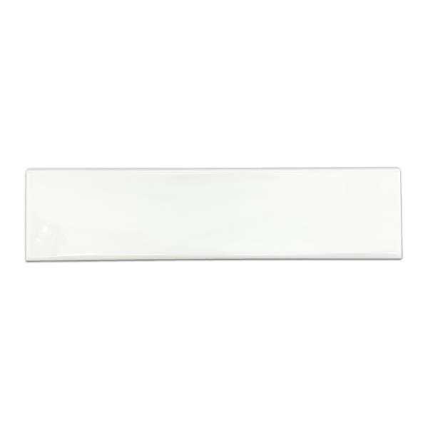 Opal Snow 3" x 12" Bullnose - Elon Tile