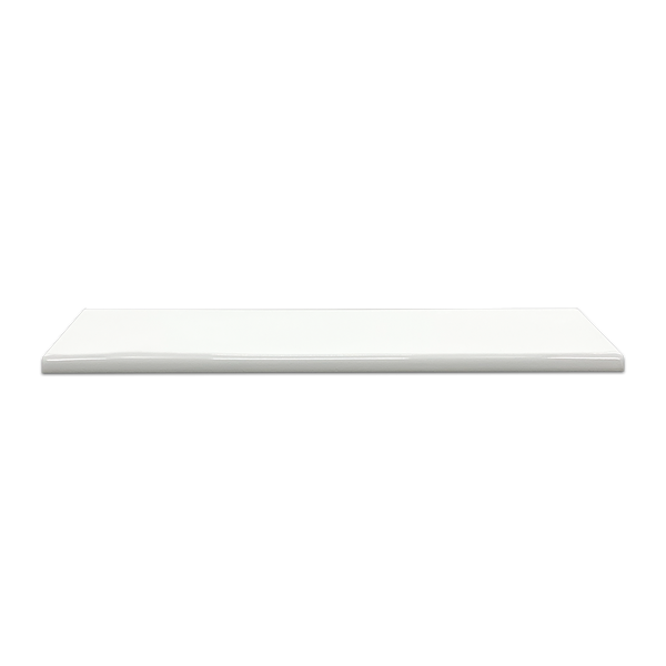 Opal Snow 3" x 12" Bullnose - Elon Tile