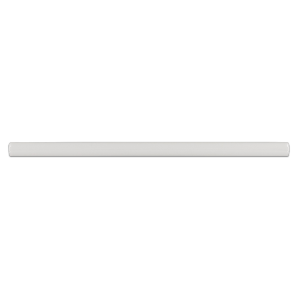 Optics White Quarter Round Molding - Elon Tile
