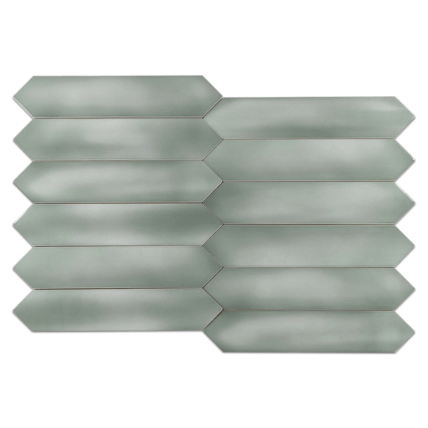 Optics Jade 2.6" x 13" Picket Glossy - Elon Tile