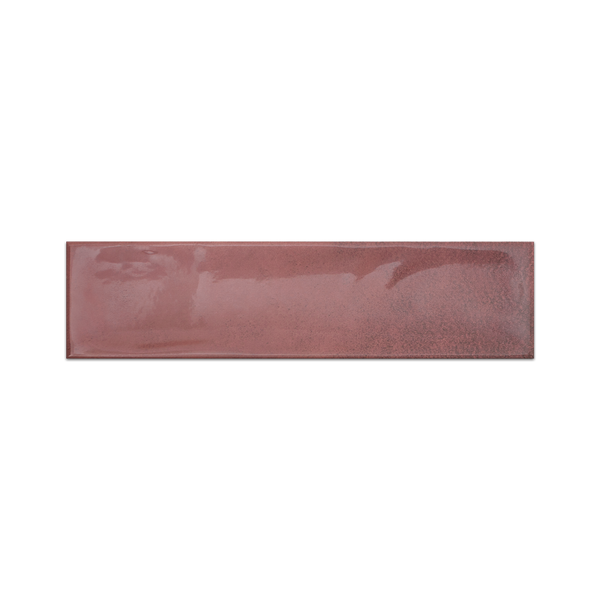 Moon Ceramic Garnet 3" x 12" Glossy