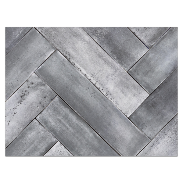 Timeless Grey 3" x 12" Glossy Porcelain