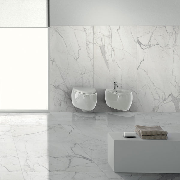 Nuance Calacatta 24" x 24" Semipulido