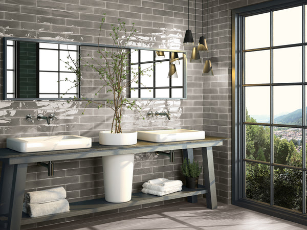 Opal Gray 3" x 12" - Elon Tile