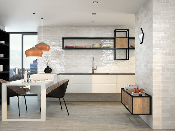 Opal White 3" x 12" - Elon Tile