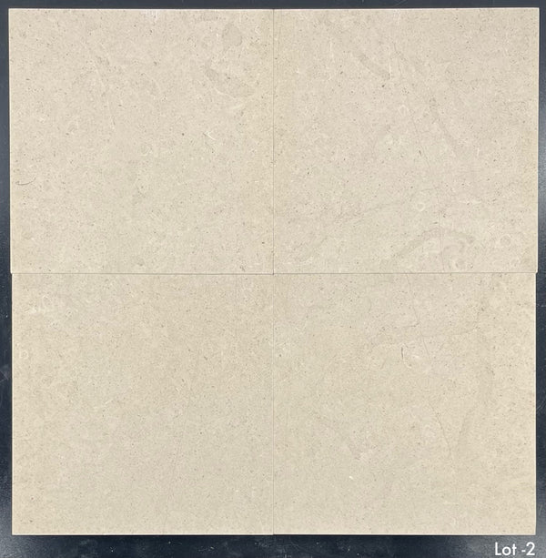 **LIMITED STOCK** Chateau De Sable 12" x 12" Honed - Elon Tile & Stone