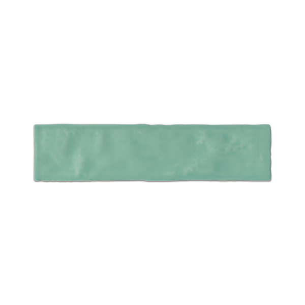 Rhythm Emerald Cerámica brillante de 3" x 12"