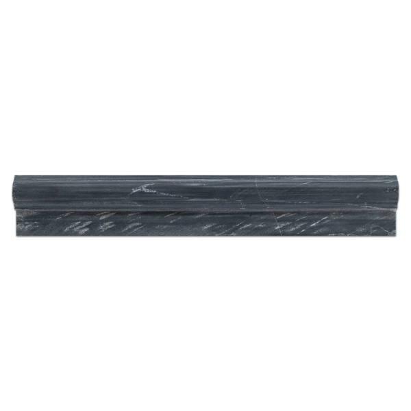**LIMITED STOCK** Midnight Slate 2" x 12" Ogee Molding Honed - Elon Tile