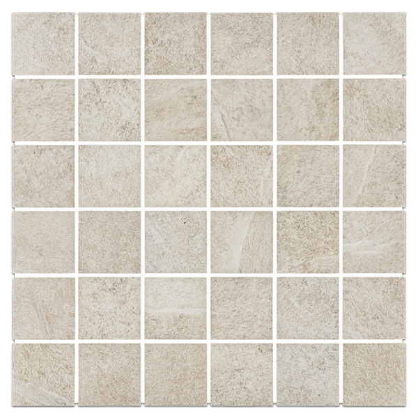 Ecostone Sand 2" x 2" Square Mosaic Porcelain