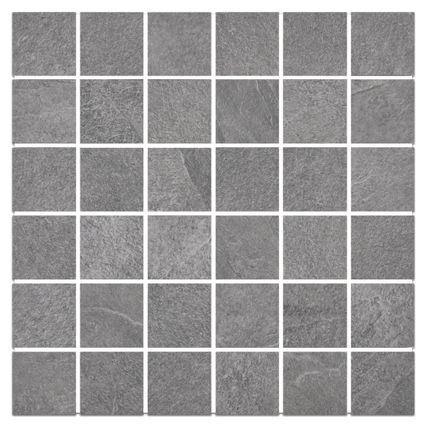 Castillo Ecostone de porcelana de mosaico cuadrado de 2" x 2"