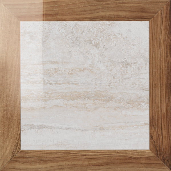 Travertine Square Porcelain 19"x19" Semi Polished - Elon Tile