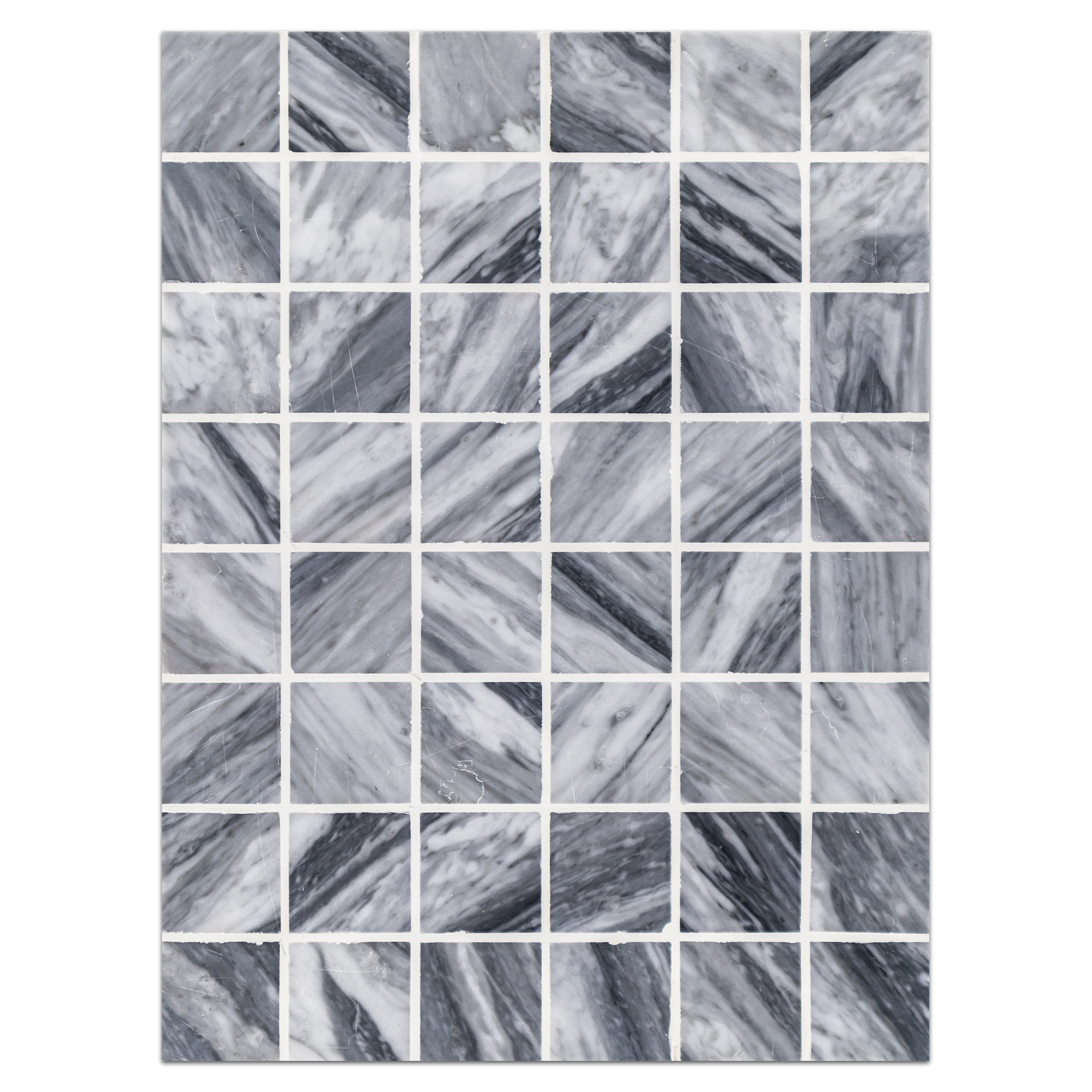 Tableros de mosaico cuadrados de 2"