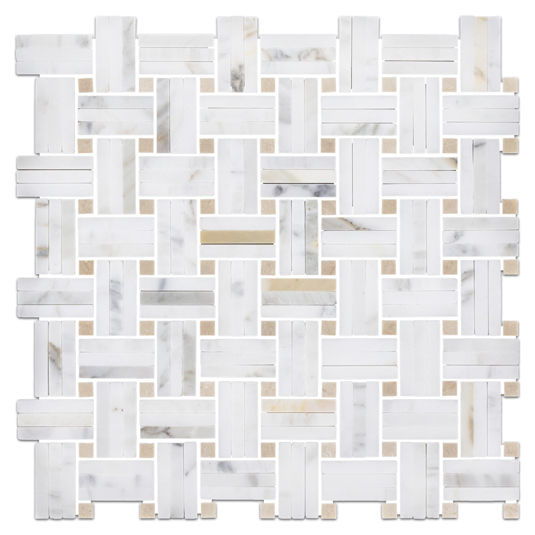 Tri-Weave Mosaics – Elon Tile & Stone