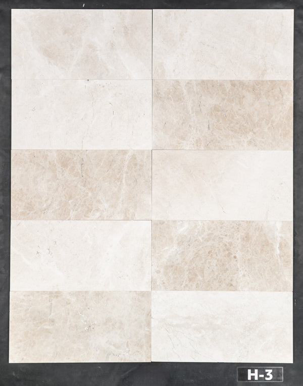 Vanilla Royale 12" x 24" Honed