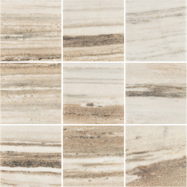 Cinnamon Beige 4" x 4" Honed Field Board