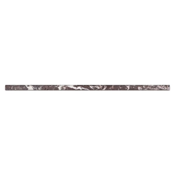 Rosso Levanto Micro Pencil Molding Honed
