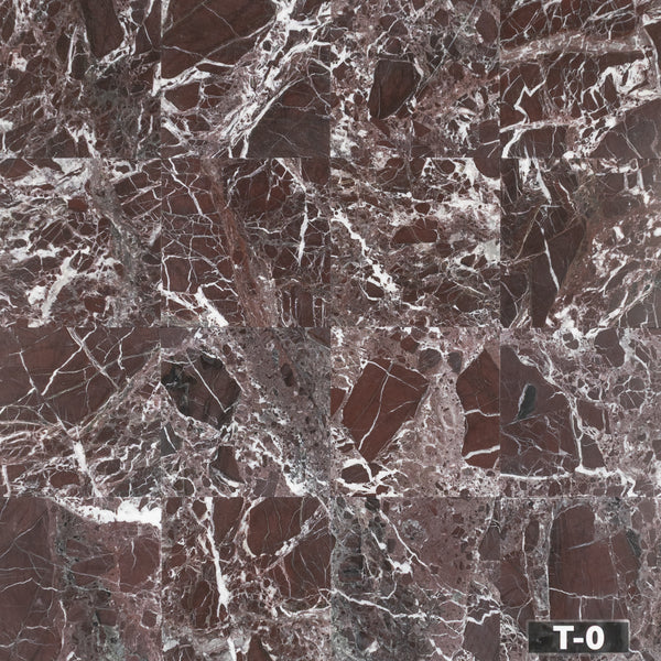 Rosso Levanto 10" x 10" Soft Tumbled