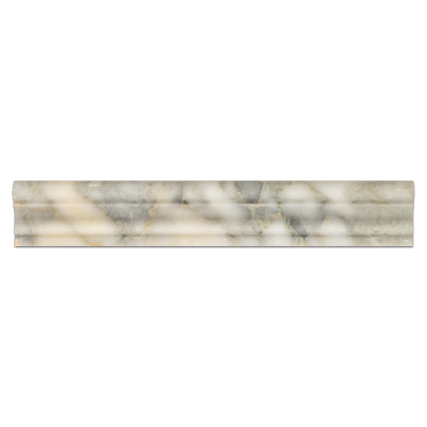 Calacatta Green Capital Molding Honed