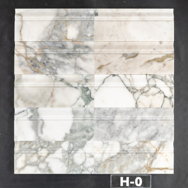 Calacatta Green Base Molding Honed