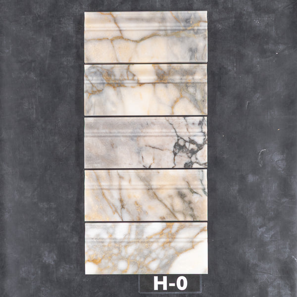 Calacatta Green Base Molding Honed