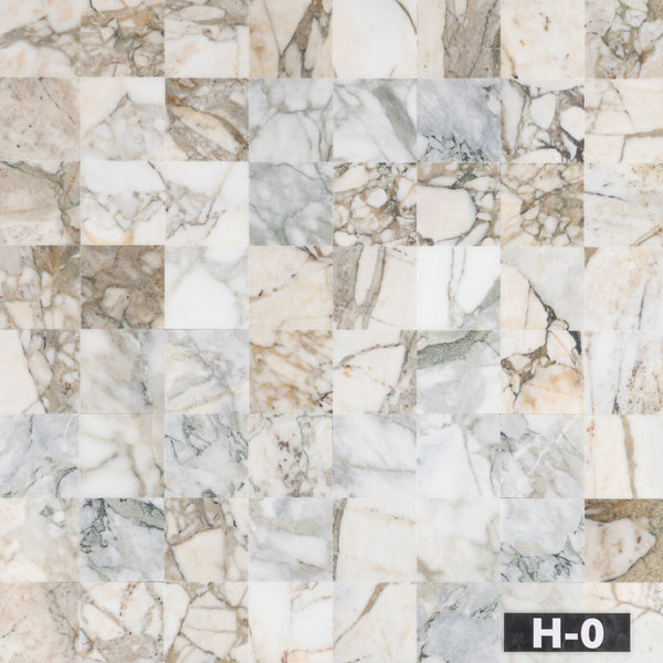 Calacatta Green 4" x 4" Honed