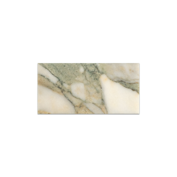 Calacatta Green 3" x 6" Honed