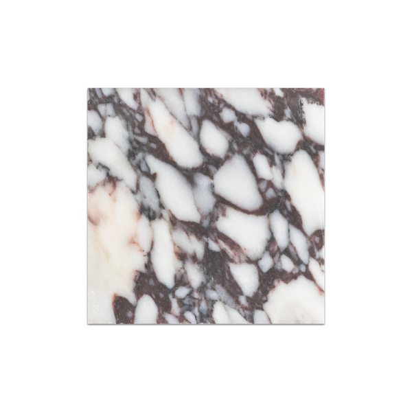 Bianco Violetta 4" x 4" Honed