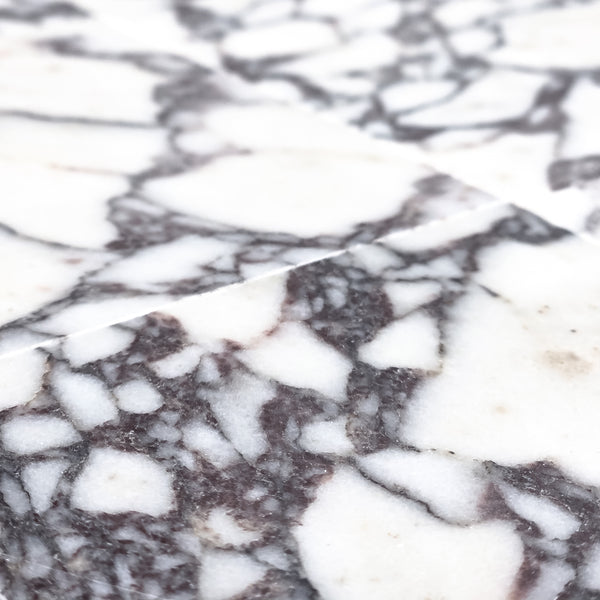 Bianco Violetta 4" x 4" Honed