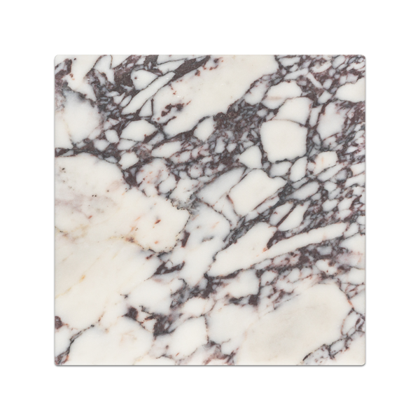 Bianco Violetta 10" x 10" Soft Tumbled