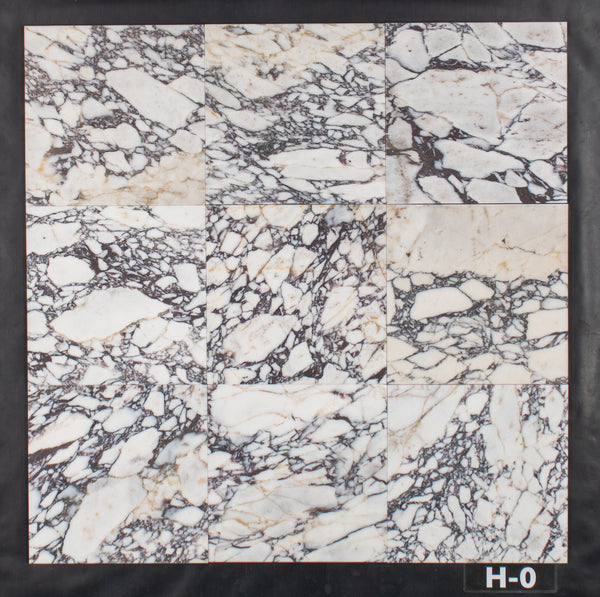 Bianco Violetta 12" x 12" Honed