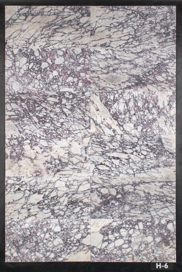 Bianco Violetta 12" x 24" Honed