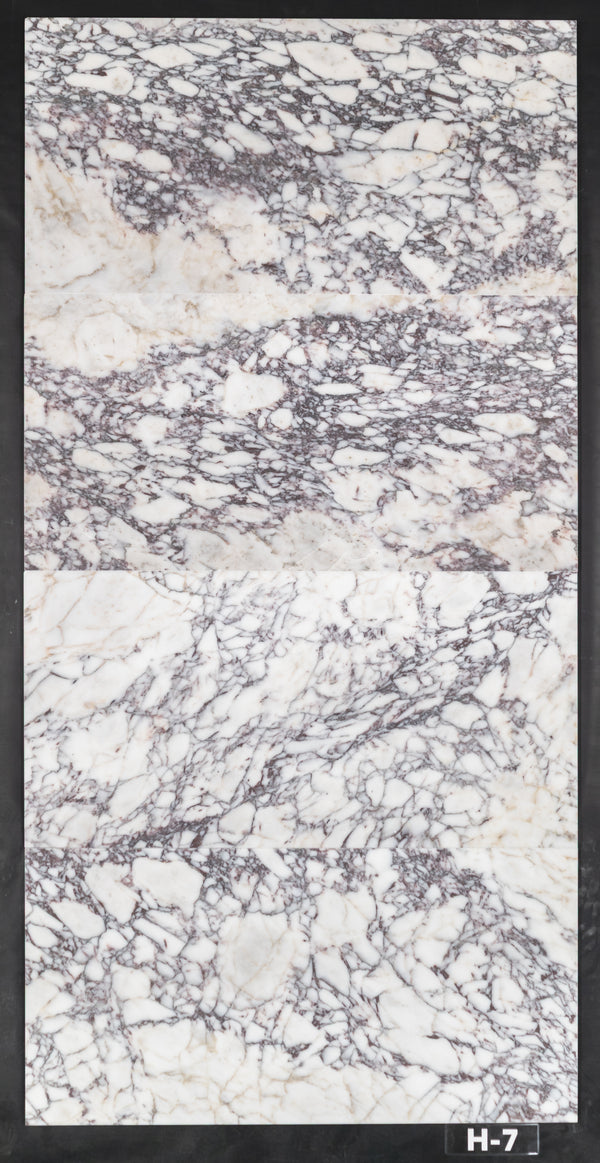 Bianco Violetta 18" x 36" Honed