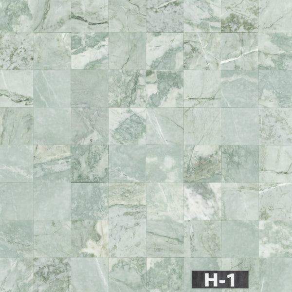 Emerald Green 4" x 4" Honed