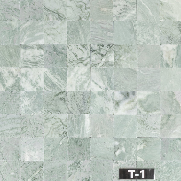 Emerald Green 4" x 4" Soft Tumbled
